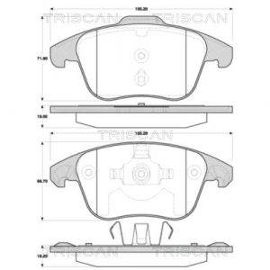 Brake Pad Set - Front