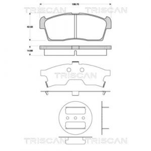 Brake Pad Set - Front
