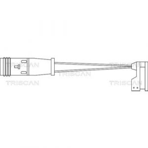 Brake Pad Wear Sensor - Front