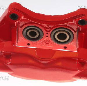 Brake Caliper - Rear (LH) - Red (Brembo) - For vehicles with Performance brakes